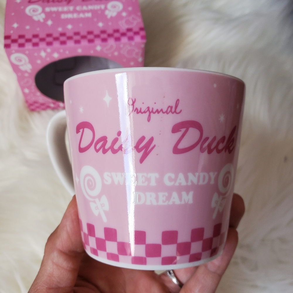Disney Daisy Duck Pink Coffee Mug - Picture 3 of 4